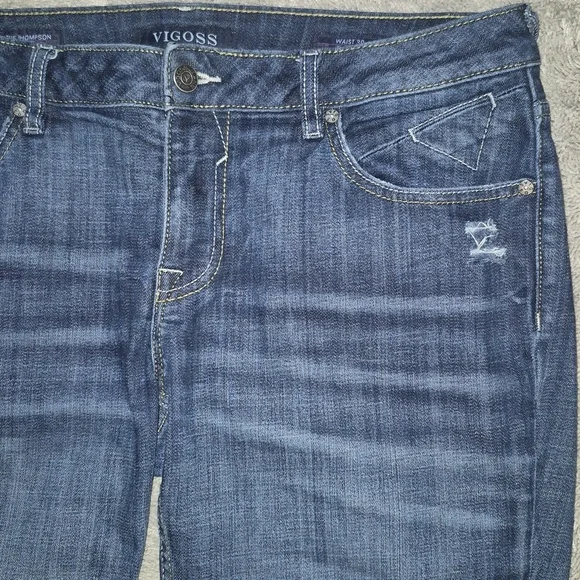Vigoss Distressed Blue Jeans - Picture 15 of 16